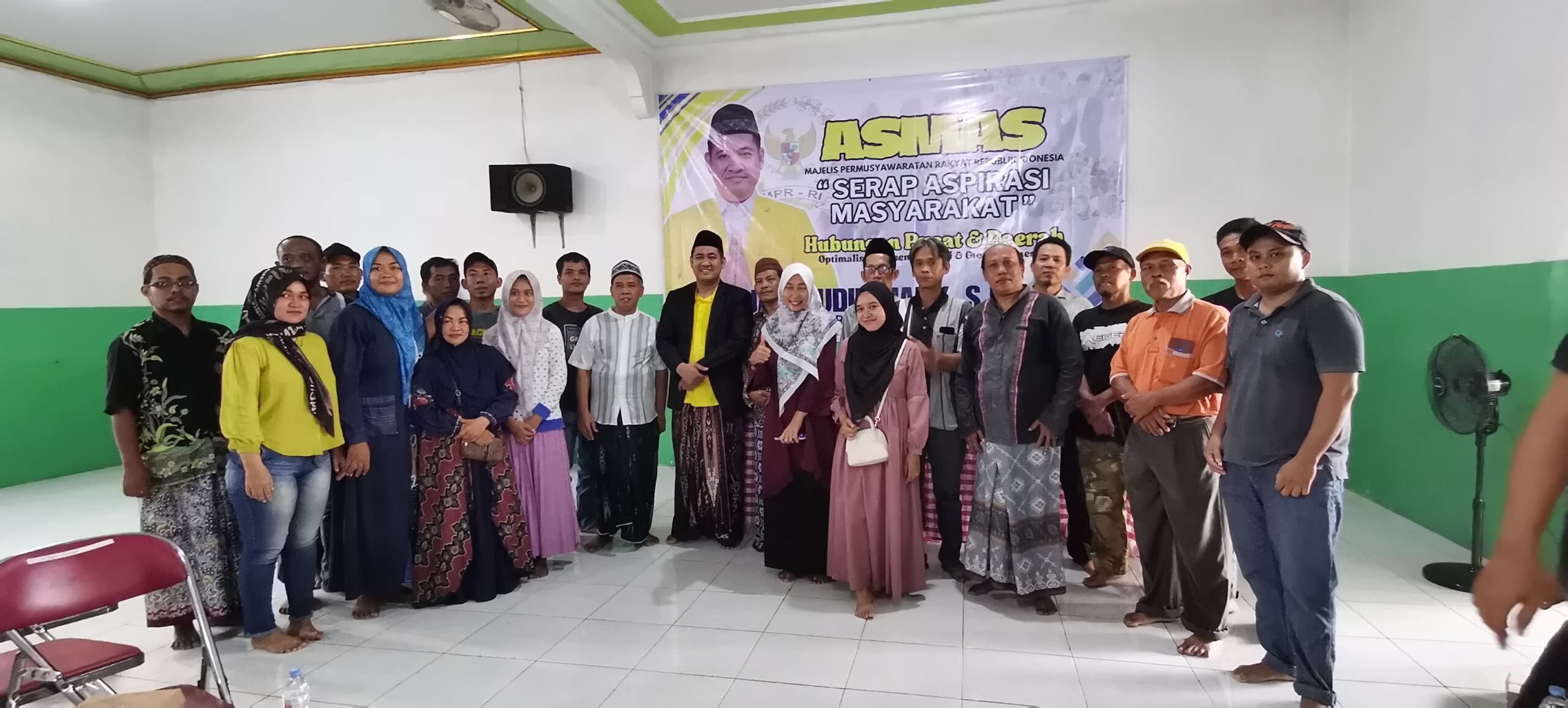 Warga Tahunan Sampaikan Aspirasi PenguatanEkonomi Lokal dalam Forum ASMAS bersamaJamaludin Malik